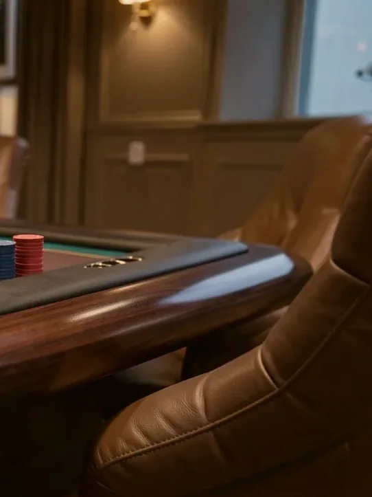 A hand dealt at one of the benches